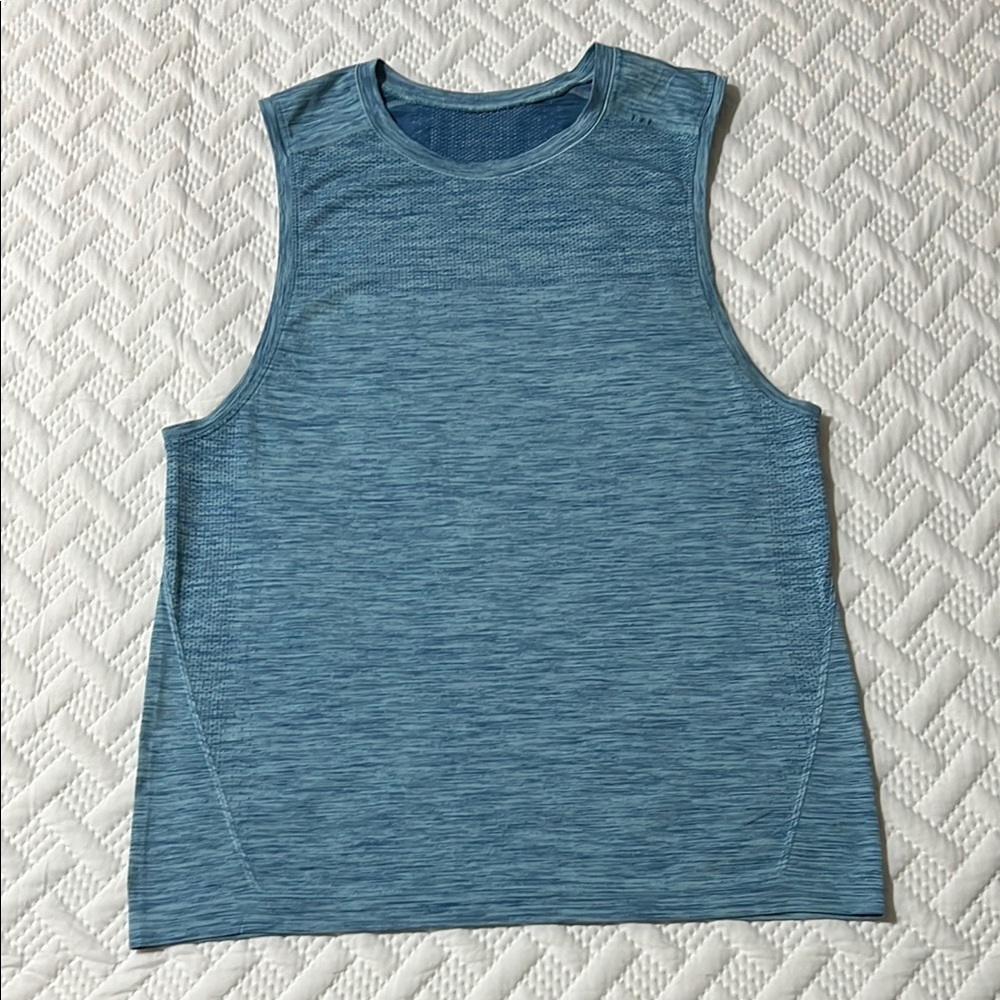 Lululemon Metal Vent Blue Tank Top Size small